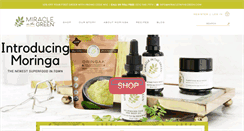 Desktop Screenshot of miracleinthegreen.com